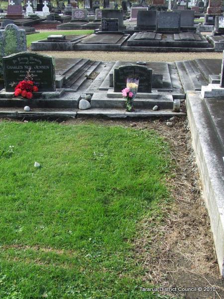 Cemetery Record Details | Tararua District Council